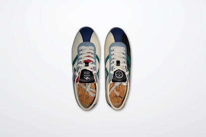 SA77A AMOY Yin (☷) – Up-cycled Sail Sneakers